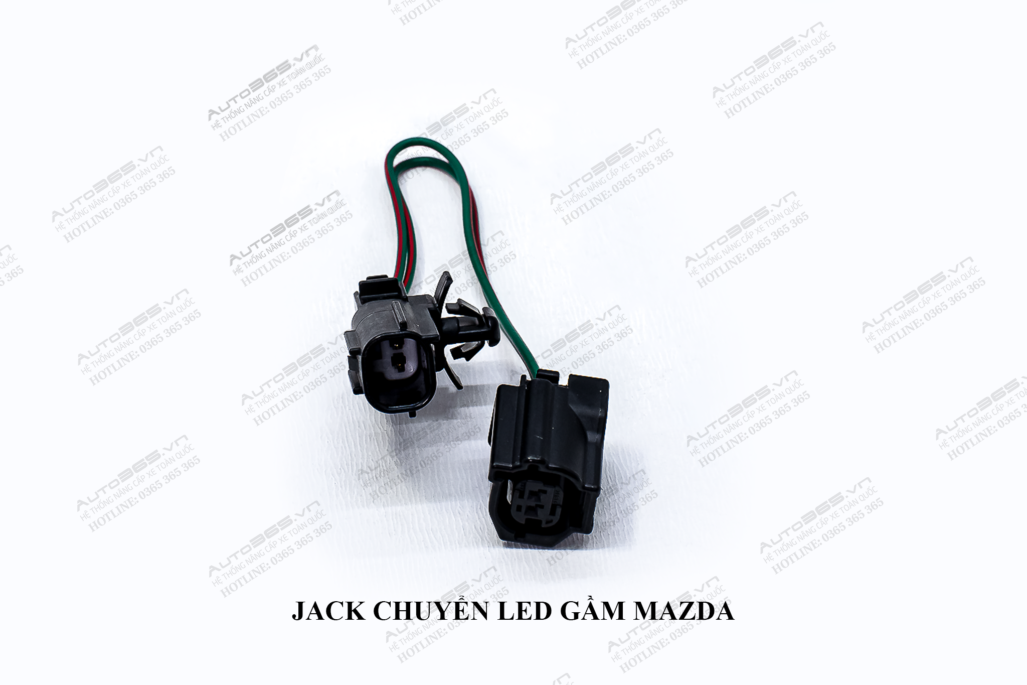 DÂY CẮM - JACK CHUYỂN ĐỔI LED GẦM MAZDA